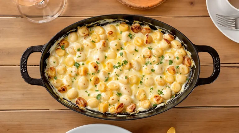 Gratin de poireaux et Saint-Jacques : la recette facile qui impressionne à tous les dîners de fête