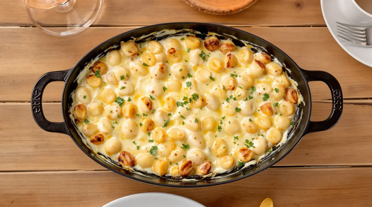 Gratin de poireaux et Saint-Jacques : la recette facile qui impressionne à tous les dîners de fête Gratin de poireaux et Saint-Jacques : la recette facile qui impressionne à tous les dîners de fête