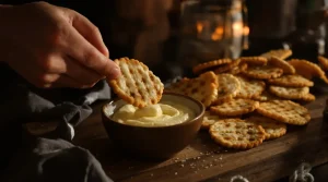 « Je les prépare en 10 minutes pour l'apéro » : mes crackers maison ultra croustillants au fromage et graines dorées, bien plus savoureux que les industriels